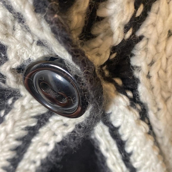 Cabi #608 Striped Capulet Shrug Cardigan Sweater XXS - Picture 4 of 7